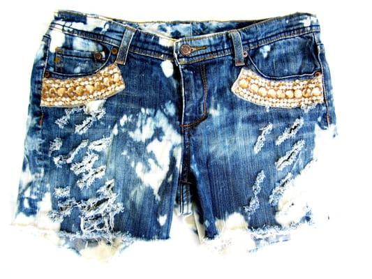 Upgrade your favorite pair of shorts with some bling for daytime and nighttime fun!