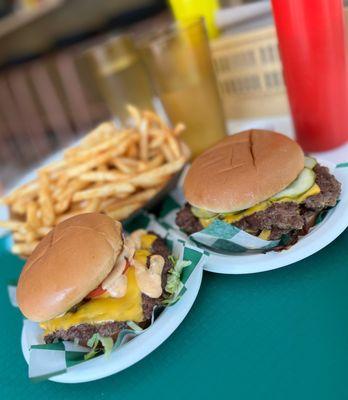 Junction and Temple burgers