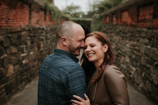 Fun Old Town Alexandria Engagement Session