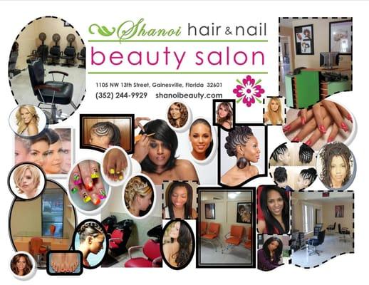 Shanoi Beauty is a full service Multi-cultural hair and nail salon, specializing n ombre coloring, highlights and precision cuts