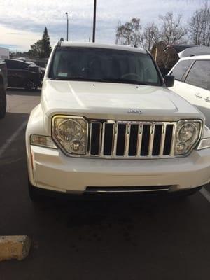 We are adding Hubbys new ride Jeep Liberty 4x4 to our policy