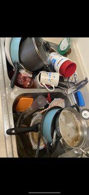 Dirty dishes