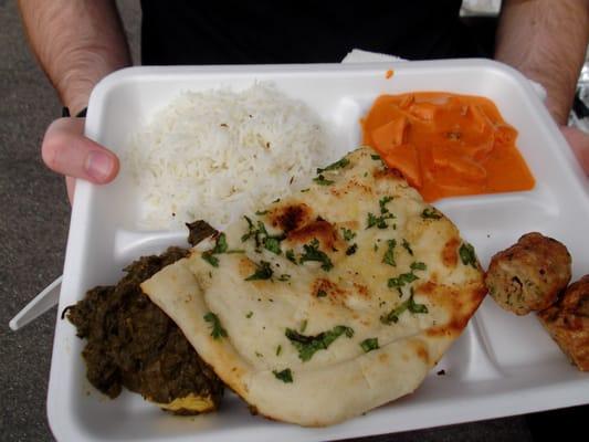 4 tickets=$4 plate of spicy food from Guru Palace of India