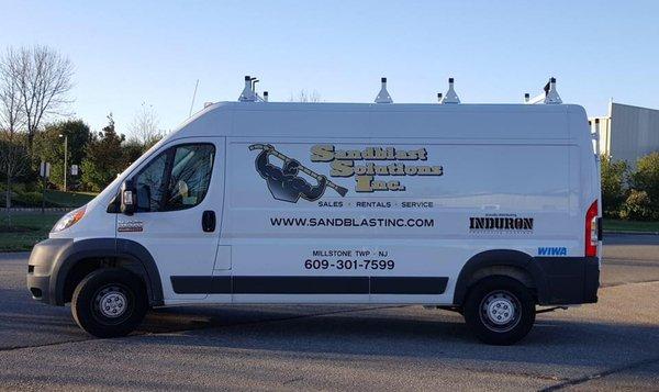 Sandblast Truck