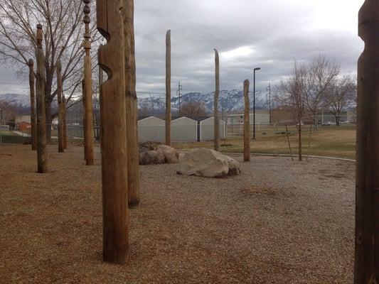 Glendale's Stonehenge behind the Sorenson Unity Center