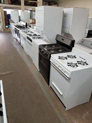 Wide selection of stoves