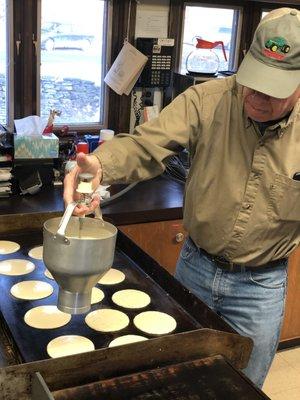 The Shrove Tuesday Pancake Supper for the community benefits the Dalton Food Pantry each year.