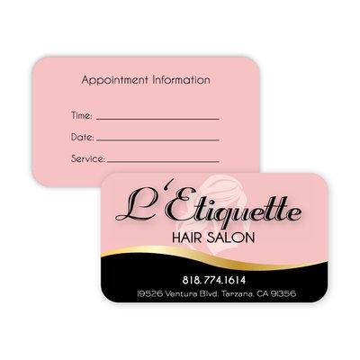 HAIR SALON BUSINESS CARDS