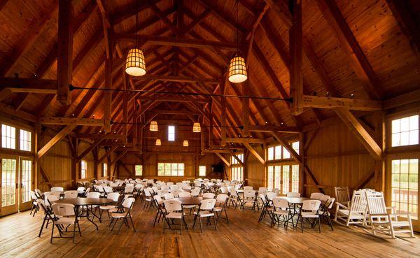 Timber frame barn, custom barn, party barn, wedding venue