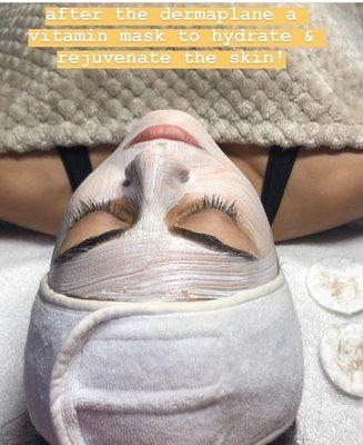 DermaFacial with Rejuvenating Vitamin Mask