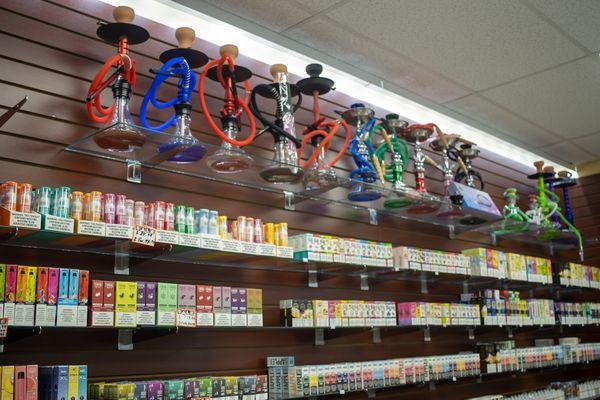 Wide hookah selection!