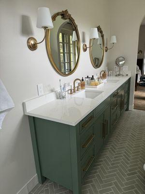 Custom vanity