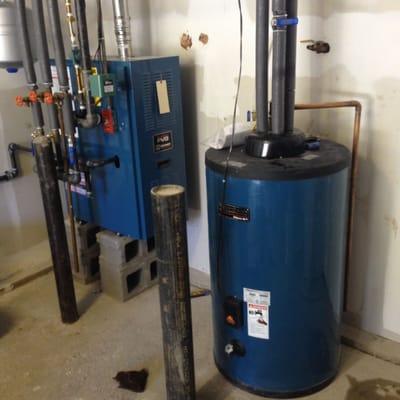 Burnham AL-35 indirect water heater