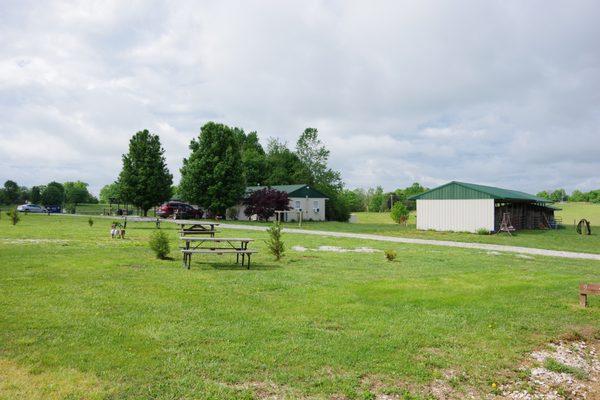 Horse stalls for campground