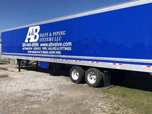 Large Trailer/Truck Decals