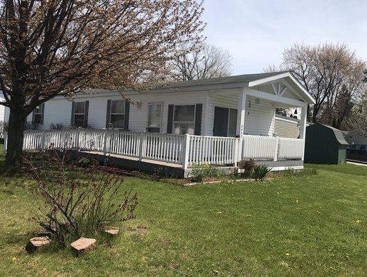 Large yard on the corner, wrap around porch, beautiful