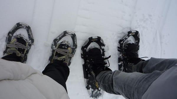 Snowshoe rentals - $36/person