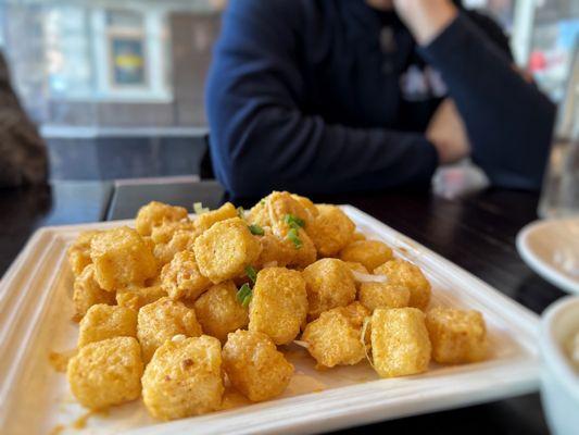 Crispy Tofu with Salted Yolk