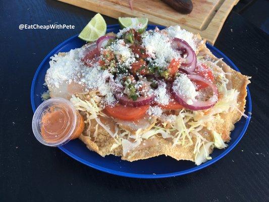 $7 Tostada Raspada