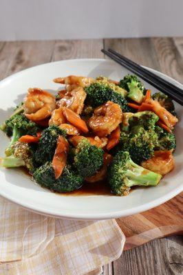 shrimp and broccoli