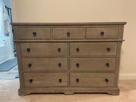 9 drawer chest