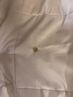 Hole in the bed