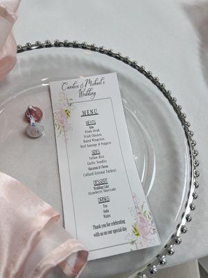 Custom Menu DecorbyDuBois