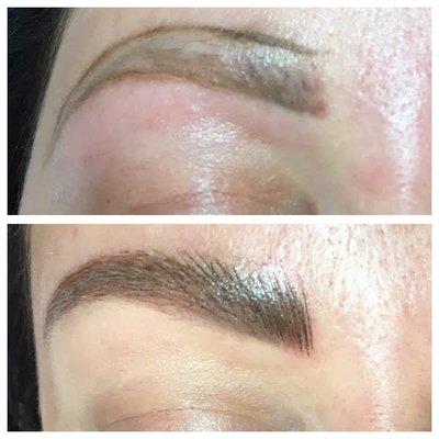 Microbladed Brows