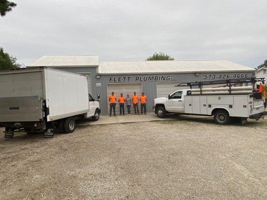 The men and equipment to get the job done!