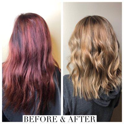 Before and after by kortney