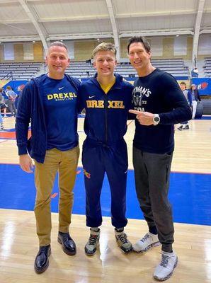 trained Evan from 6th grade to D1 Drexel wrestling!