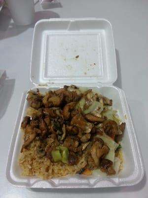 Chicken teriyaki.