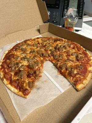 Beautiful tasting pizza