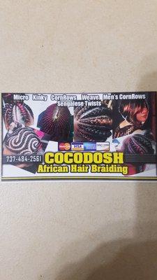 Cocodosh African Hair Braiding