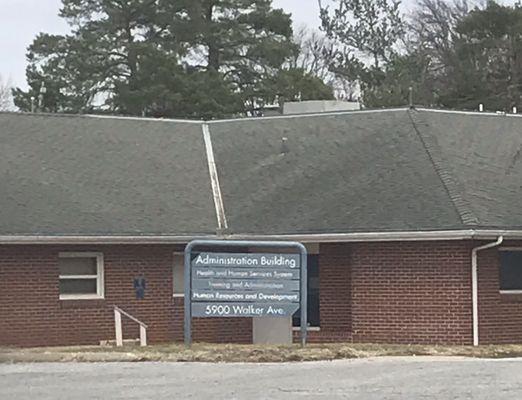 Administration building: Health and Human Services