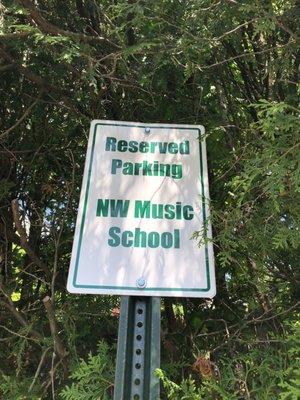 Parking at Northern Westchester Music