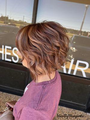 Hair is the statement piece! Create just the right amount of dimension with proper highlight placement!