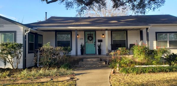 Exterior painting siding & trim