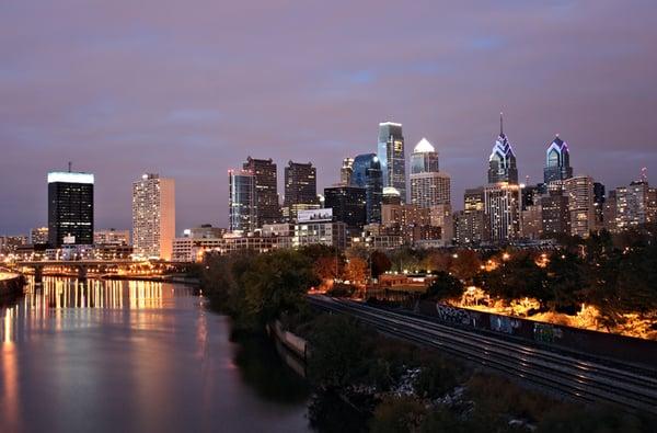 Philadelphia City Skyline