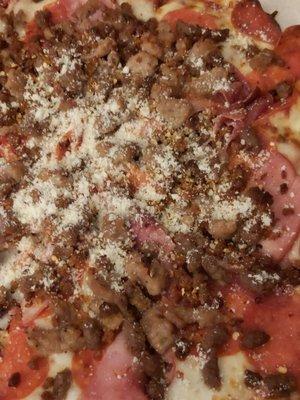 Meat Marvel with Parmesan cheese