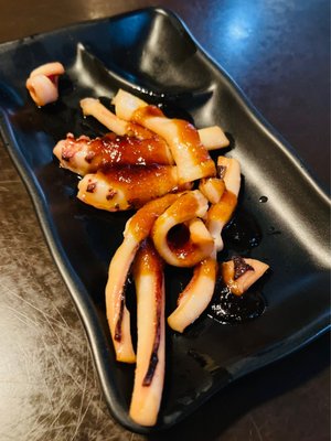 BBQ squid