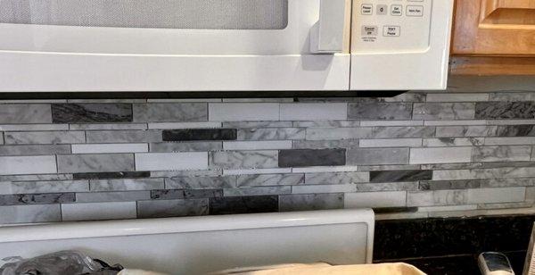 Some recent backsplash