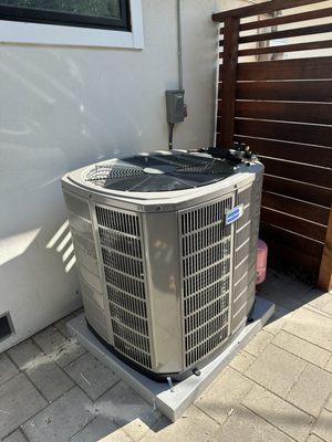 Trane / American Standard heat pump installation in Lafayette