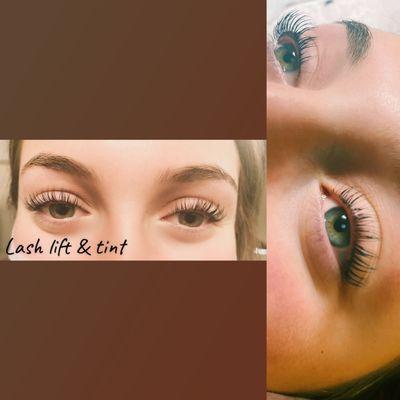 Lash lift & tint