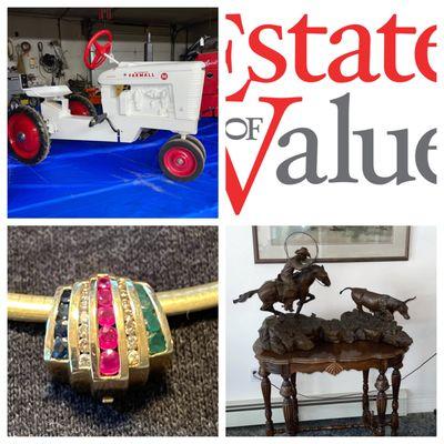 At EOV or at your house, we can appraise or sell everything from art to autos, jewels to joiners, tents to tools & antiques to vintage!