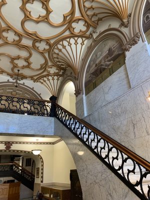 Fabulous gilded ceilings