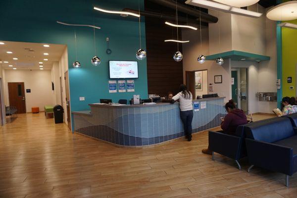 Lobby of Irma Colen Health Center