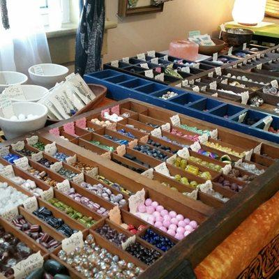 Tons of Salvaged, Reclaimed, Vintage and collectible beads from all over the world