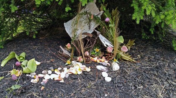 Fairy house at the Fairy Festival