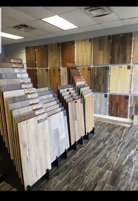 Our showroom offers all your flooring needs.